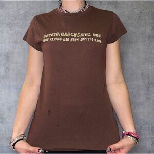 Y2K logotel woman’s quote tee